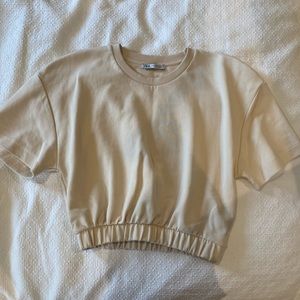 Zara crop tee